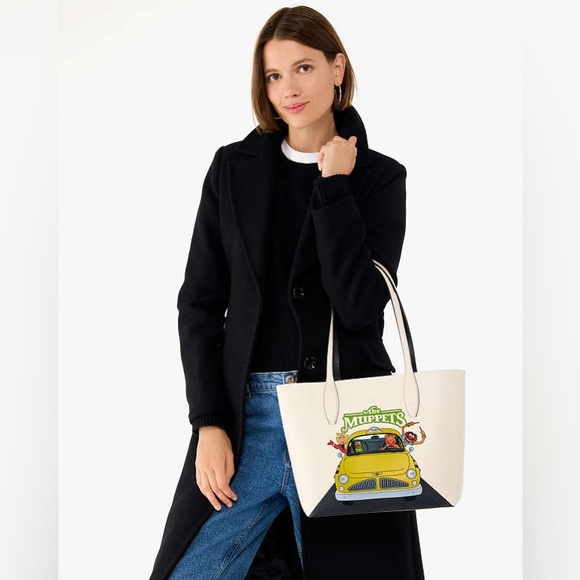 ♠️kate spade New York X Disney Muppets Medium Tote NWT - Picture 16 of 16